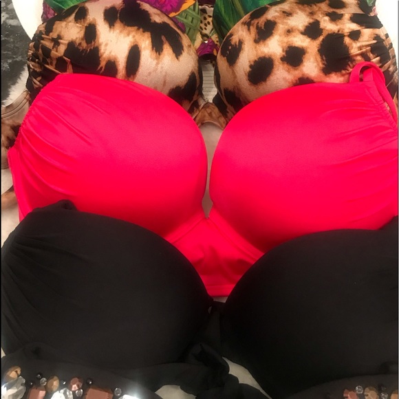 ALL I have in VS bombshell bikini tops SIZE: 34 D - Picture 4 of 8